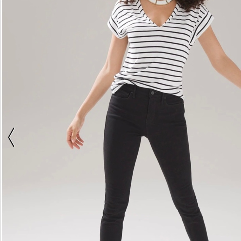 SALE❤️NEW HIGH WAISTED BLACK SUPER-SOFT SKINNY JEANS❤️❤️